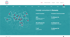 Desktop Screenshot of fundatiicomunitare.ro
